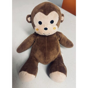 LAMBS & IVY Plush Monkey Stuffed Lovey Toy Brown Bedtime Originals chimpanzee